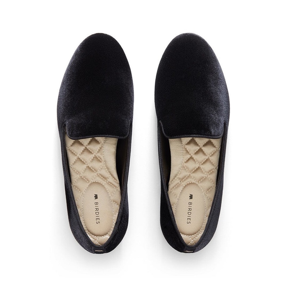 BIRDIES The Starling in Black Velvet size 8 like new condition